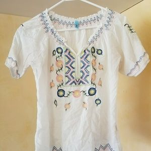 Light weight peasant top